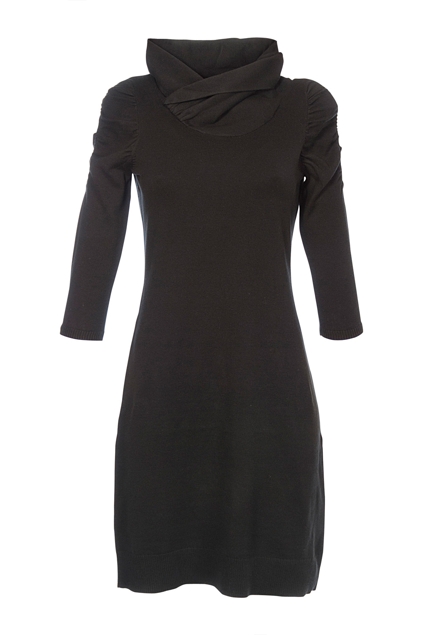 Esprit clothing Roll Neck Sweater Dress - Womens Knee Length Dresses at ...