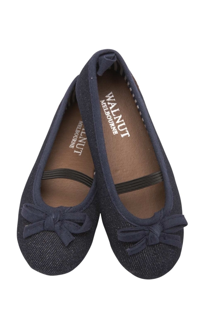 walnut ballet flats