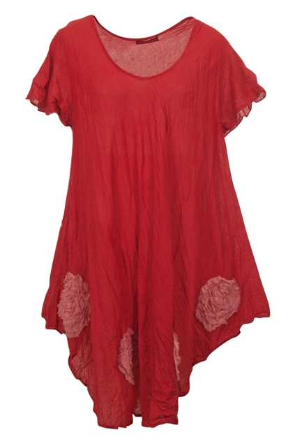 Namastai dresses buy online Rosette Scoop Neck Tunic - Womens Tunics at ...