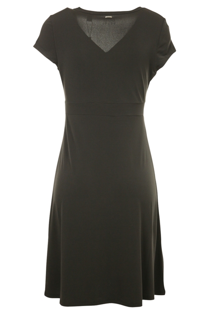 Esprit Collection clothing New Jersey V Neck Dress - Womens Knee Length ...