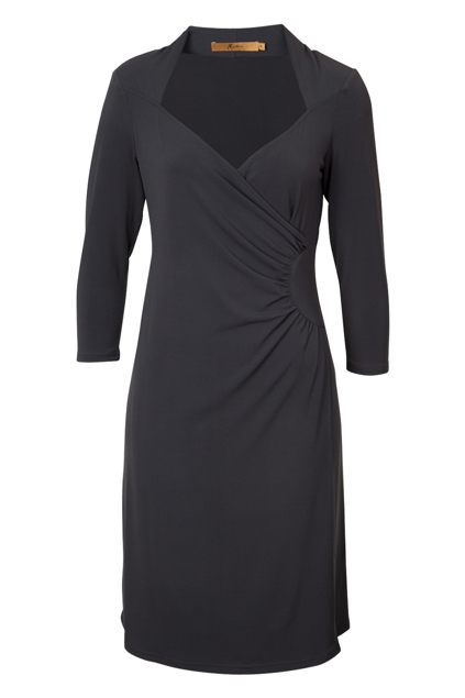 Martini clothing Splice Ruched Dress - Womens Knee Length Dresses ...