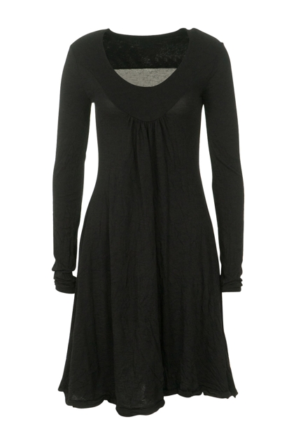 Mesop clothing online Long Sleeve Scoop Racer Dress - Womens Knee ...