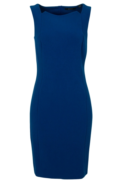 Esprit clothing Heavy Rib Jersey Dress - Womens Knee Length Dresses ...