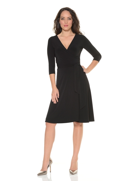 Sacha Drake Reversible Wrap Dress - Womens Knee Length Dresses ...