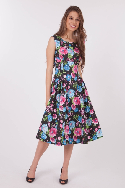 Johnston & Bell Blossom Dress - Womens Calf Length Dresses - Birdsnest ...