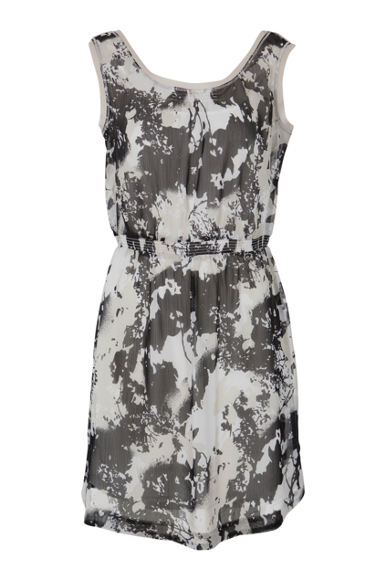 Esprit clothing Abstract Flower Piton Dress W Slip - Womens Short ...