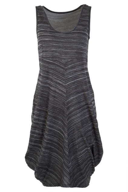 Metalicus clothing Bronx Drape Tank Dress - Womens Knee Length Dresses ...