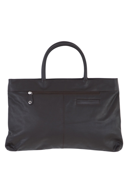 Manzoni Leather Folio Bag - Womens Handbags - Birdsnest Clothing Online