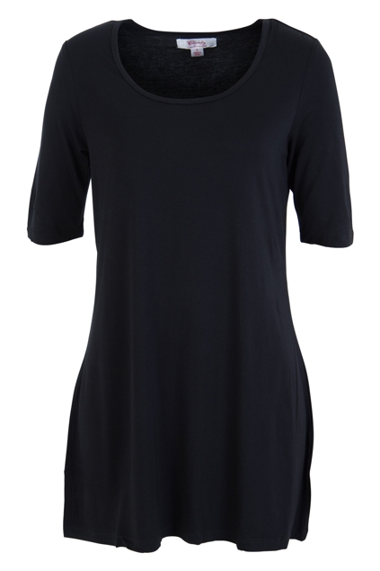Clarity By Threadz Fashion for size 16+ Scoop Neck Tee - Womens Tees ...