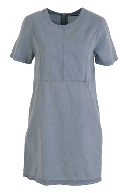 Living Doll clothing online Blue By You Shift Dress - Womens Short ...