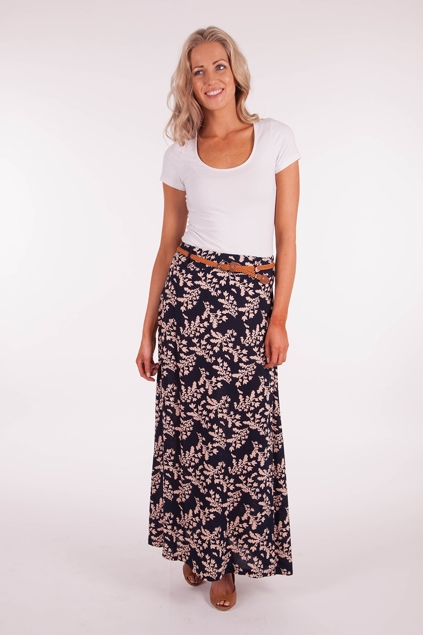 Sunny Girl Floral Maxi Skirt - Womens Long Skirts - Birdsnest Australia