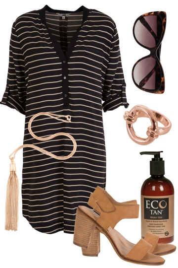 Striped Siren Outfit includes ECO Tan, Adorne, and Seafolly - Birdsnest ...