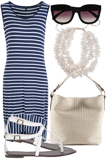 Nautical Stripes Outfit includes Eb & Ive Accessories, Seafolly, and ...