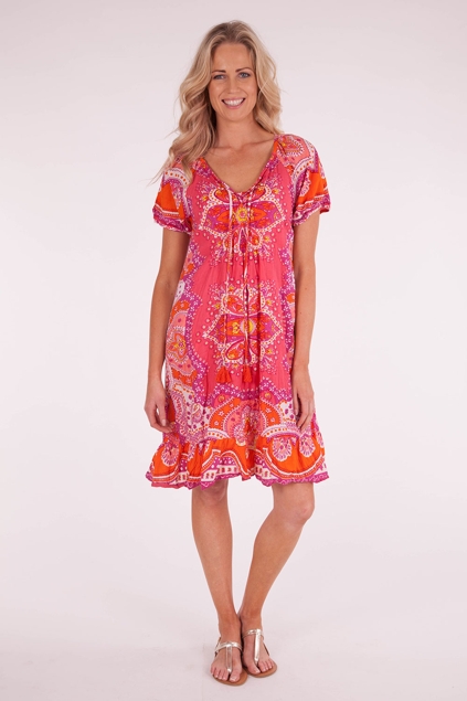 Adrift Acapulco Dress - Womens Knee Length Dresses - Birdsnest Clothing ...