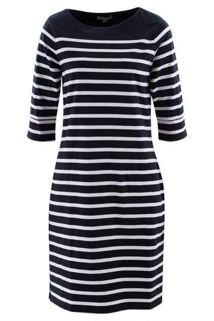 Yarra Trail Stripe Tee Dress - Womens Knee Length Dresses - Birdsnest ...