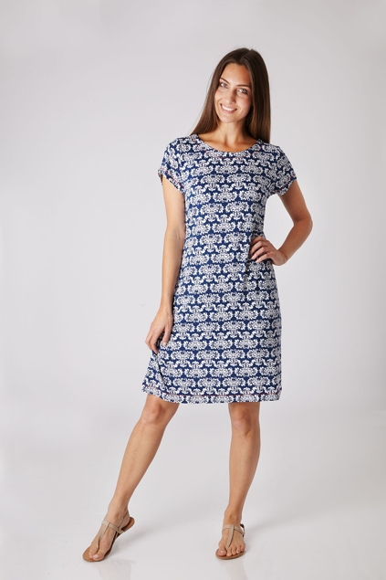 Hatley Batik Tee Shirt Dress - Womens Short Dresses at Birdsnest Fashion