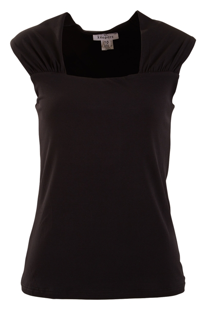 The Double Fronted Jersey Top