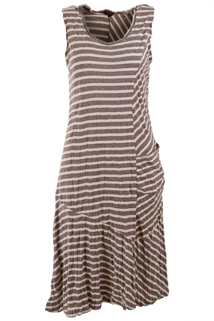Threadz clothing Stripe Panel Shift Dress - Womens Knee Length Dresses ...