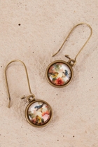 Nest Of Pambula Vintage Bird Drop Earrings