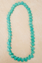 Rare Rabbit Faceted Falling Droplets Long Necklace