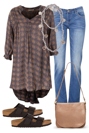 Wild Child Outfit includes boho bird, Orientique, and Birkenstock ...