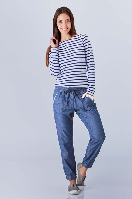 bird keepers The Chambray Pant - Womens Pants - Birdsnest Online Store