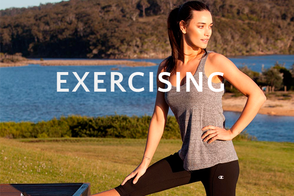 Exercising