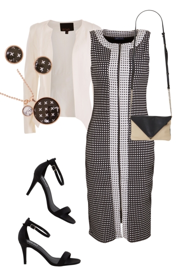 All checked out with verali heel and wish blazer brand image