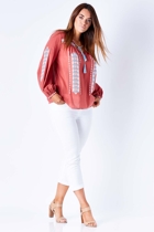 JAG Chloe High Rise Rolled Crop Jean