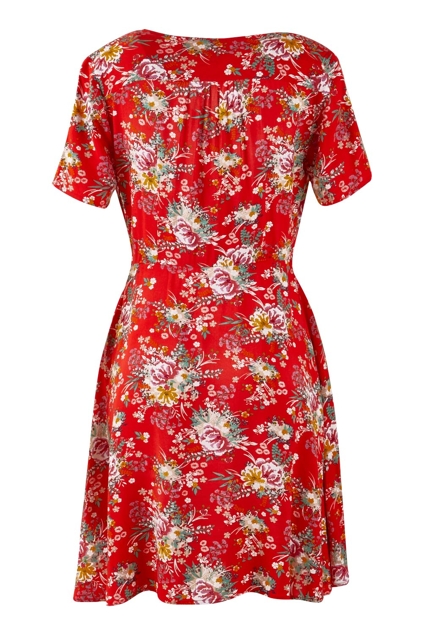 Sunny Girl Mazie Wrap Dress - Womens Short Dresses at Birdsnest Online