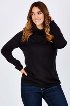 bird keepers The Wool Blend Roll Neck Knit