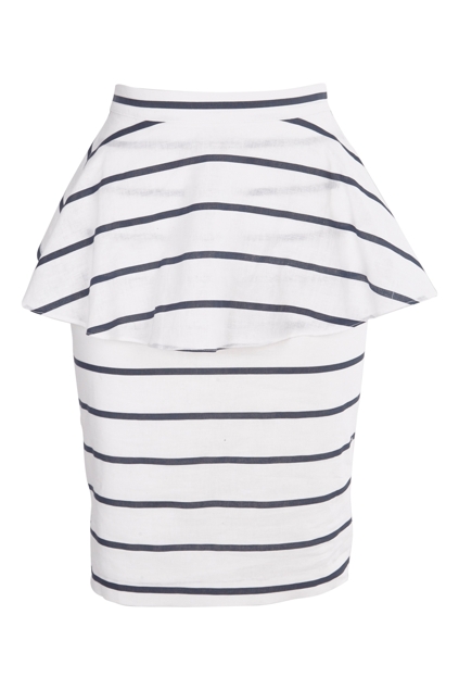 Morris Lined Cotton Skirt