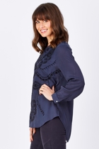 Hammock & Vine Embroidered Blouse