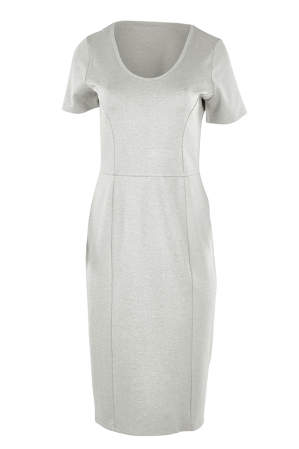 The Scoop Neck Canvas Dress