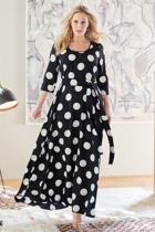 Belle bird Belle Full Hem Spot Dress