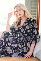 Belle bird Belle Kimono Sleeve Maxi