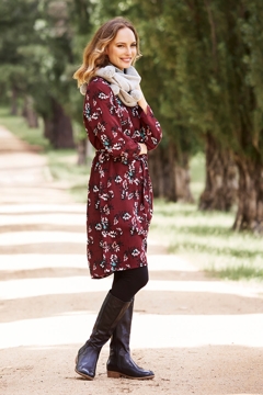 Sarah Shift Dress Botanical
