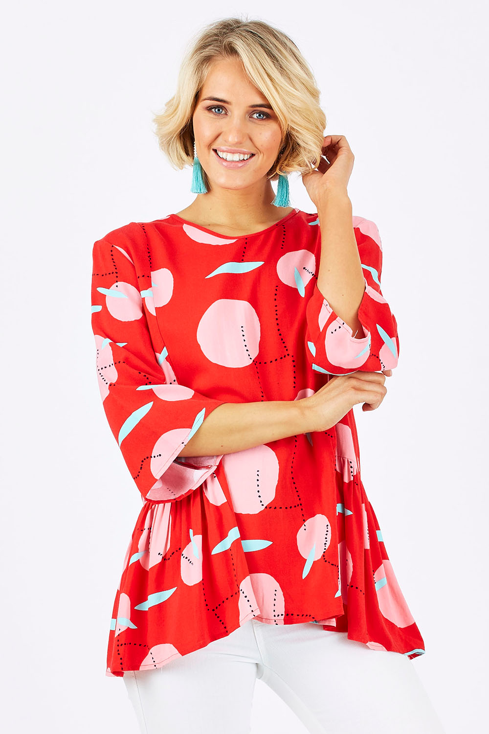 elm luna shift dress
