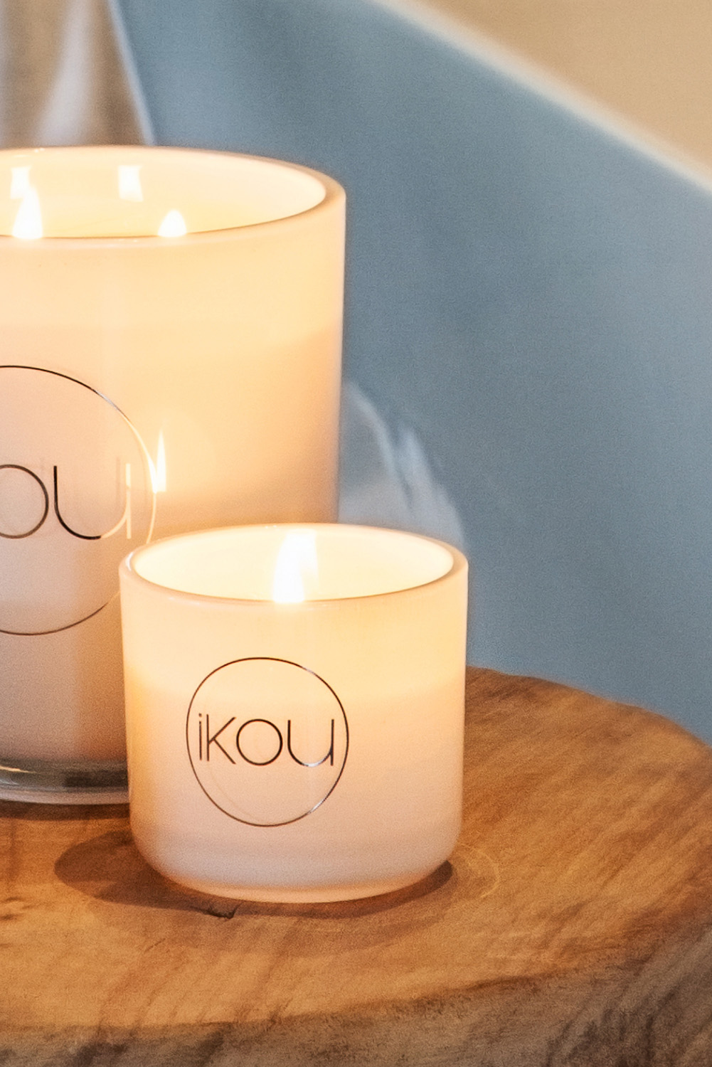 NEW iKOU Gifts Aromatherapy Glass Candle Small eBay